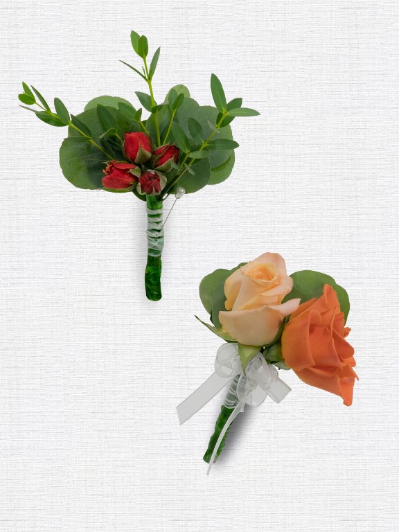 PARADISE 7 - 16 CORSAGE & BOUTONNIERE